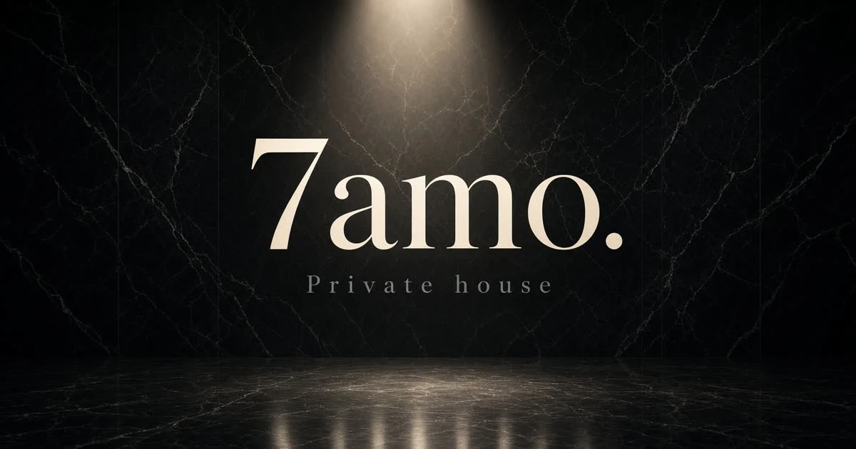 7amo Private House monochrome marble artwork